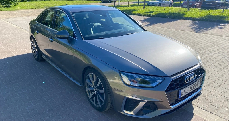 Audi A4 cena 159000 przebieg: 14000, rok produkcji 2022 z Zator małe 172
